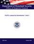 Department of Homeland Security Office of Inspector General. FLETC Leases for Dormitories 1 and 3