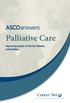 Palliative Care. Improving Quality of Life for Patients and Families
