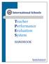 Teacher Performance Evaluation System