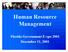 Human Resource Management. Florida Government E-xpo 2001 December 11, 2001