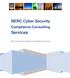 NERC Cyber Security. Compliance Consulting. Services. HCL Governance, Risk & Compliance Practice
