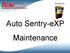 Auto Sentry-eXP Maintenance