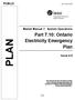 PLAN. Part 7.10: Ontario Electricity Emergency Plan PUBLIC. Market Manual 7: System Operations. Issue 8.0 IMO_PLAN_0002