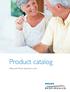 Product catalog. Sleep and home respiratory care