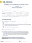 Graduate Certificate Application Form and Checklist
