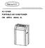 AC-12100E PORTABLE AIR CONDITIONER