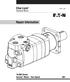 Char-Lynn Hydraulic Motor. Repair Information. 10 000 Series. October, 1997