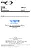 GSM GSM 03.07 TECHNICAL November 1996 SPECIFICATION Version 5.0.0