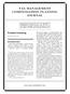 TAX MANAGEMENT COMPENSATION PLANNING JOURNAL