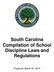 South Carolina Compilation of School Discipline Laws and Regulations