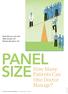 Mark Murray, MD, MPA Mike Davies, MD Barbara Boushon, RN. How Many Patients Can One Doctor Manage?