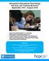 Shropshire Educational Psychology Services and Training Brochure September 2015 - August 2016