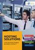 hosting Hosting Simplified HOSTING SOLUTIONS RELIABLE FLEXIBLE SCALABLE FOR DEMONSTRABLE BUSINESS IMPACT PROFITABLE