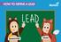 HOW TO DEFINE A LEAD