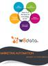 MARKETING AUTOMATION BROUGHT TO YOU BY W8DATA