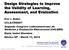 Design Strategies to Improve the Validity of Learning, Assessment, and Evaluation