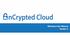 Welcome to ncrypted Cloud!