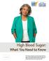 High Blood Sugar: What You Need to Know