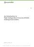 An Introduction to High Voltage Direct Current (HVDC) Underground Cables
