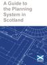 A Guide to the Planning System in Scotland