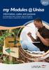 my Modules @ Unisa information, codes and purpose