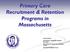Primary Care Recruitment & Retention Programs in Massachusetts