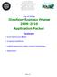 2009-2010 Application Packet