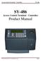 SY-486 Access Control Terminal - Controller Product Manual