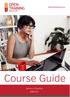 opentraining.edu.au Course Guide Diploma of Business 1 BSB50207