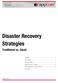 Disaster Recovery Strategies