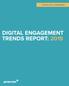 STATE & LOCAL GOVERNMENT DIGITAL ENGAGEMENT TRENDS REPORT: 2015