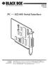 PC 422/485 Serial Interface