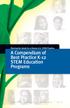 Planting the Seeds for a Diverse U.S. STEM Pipeline: A Compendium of Best Practice K-12 STEM Education Programs