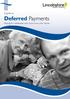 Deferred Payments. A guide to. Paying for residential care if you own your home