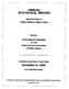 ANNUAL STATISTICAL REPORT