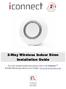 2-Way Wireless Indoor Siren Installation Guide