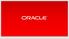 Oracle Data Integration: CON7920 Making the Move to Oracle Data Integrator