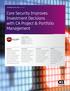 Core Security Improves Investment Decisions with CA Project & Portfolio Management