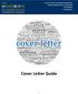 Cover Letter Guide. Center for Career and Experiential Education 401.874.2311