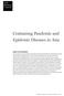 Containing Pandemic and Epidemic Diseases in Asia