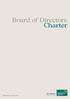 Issue date: 25 June 2015. Board of Directors Charter