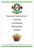 Rainworth State School s Tuckshop Homebaking Recipe Ideas Booklet