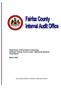 Department of Information Technology Software Change Control Audit - Mainframe Systems Final Report