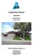 Inspection Report. John Doe. Property Address: 125 Main Street Mesa AZ 85207. Sunrise Inspection Services PLC
