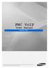 FMC VoIP. User Manual. OfficeServ 7000