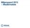 Miljørapport 2013 & Medlemsliste