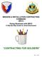 MISSION & INSTALLATION CONTRACTING COMMAND (MICC) Doing Business with MICC A Step-By-Step Guide for Small Businesses CONTRACTING FOR SOLDIERS
