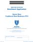 Enrollment Application. Senior Blue Traditional Blue Medicare PPO