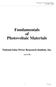 Fundamentals of Photovoltaic Materials
