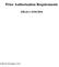 Prior Authorization Requirements. Effective: 01/01/2016
